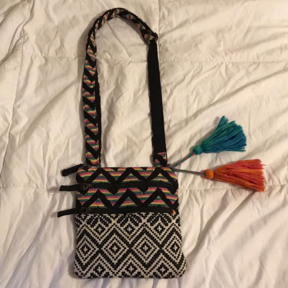 Multi colored purse